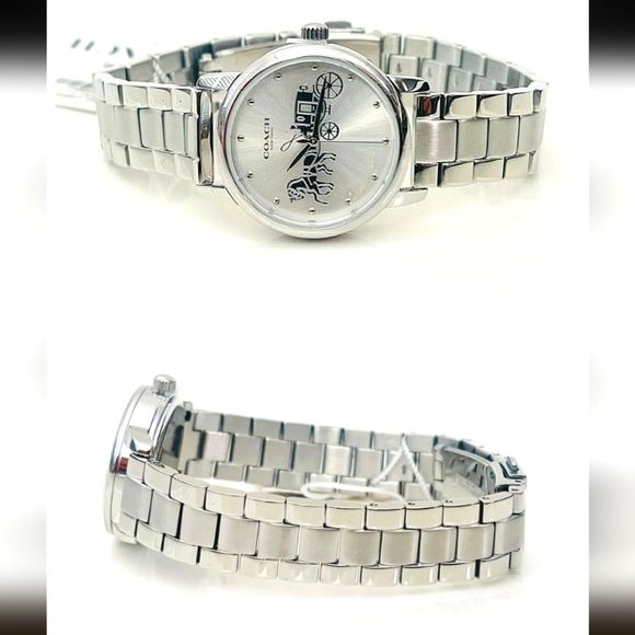 COACH Delancey Women’s Watch Silver - Picture 2 of 6